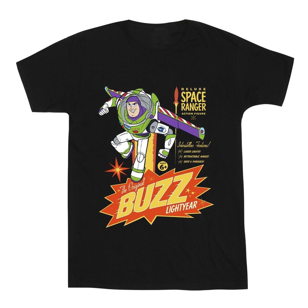Disney Mens Toy Story Buzz Lightyear Space T-Shirt