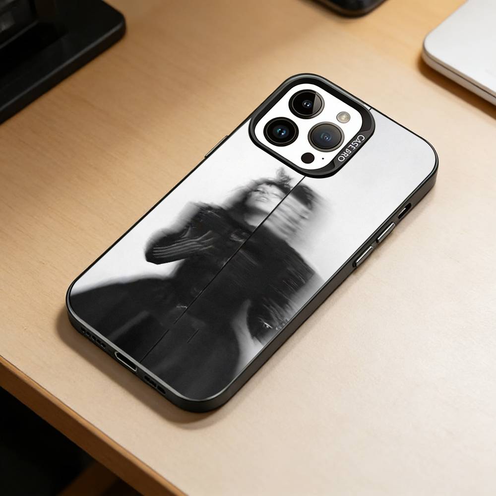 D-Talented Singer Lady Gaga Phone Case For iPhone 17,16,15,14,13,12,11 Plus,Pro Max,XS,Colorful Silver Black Cover