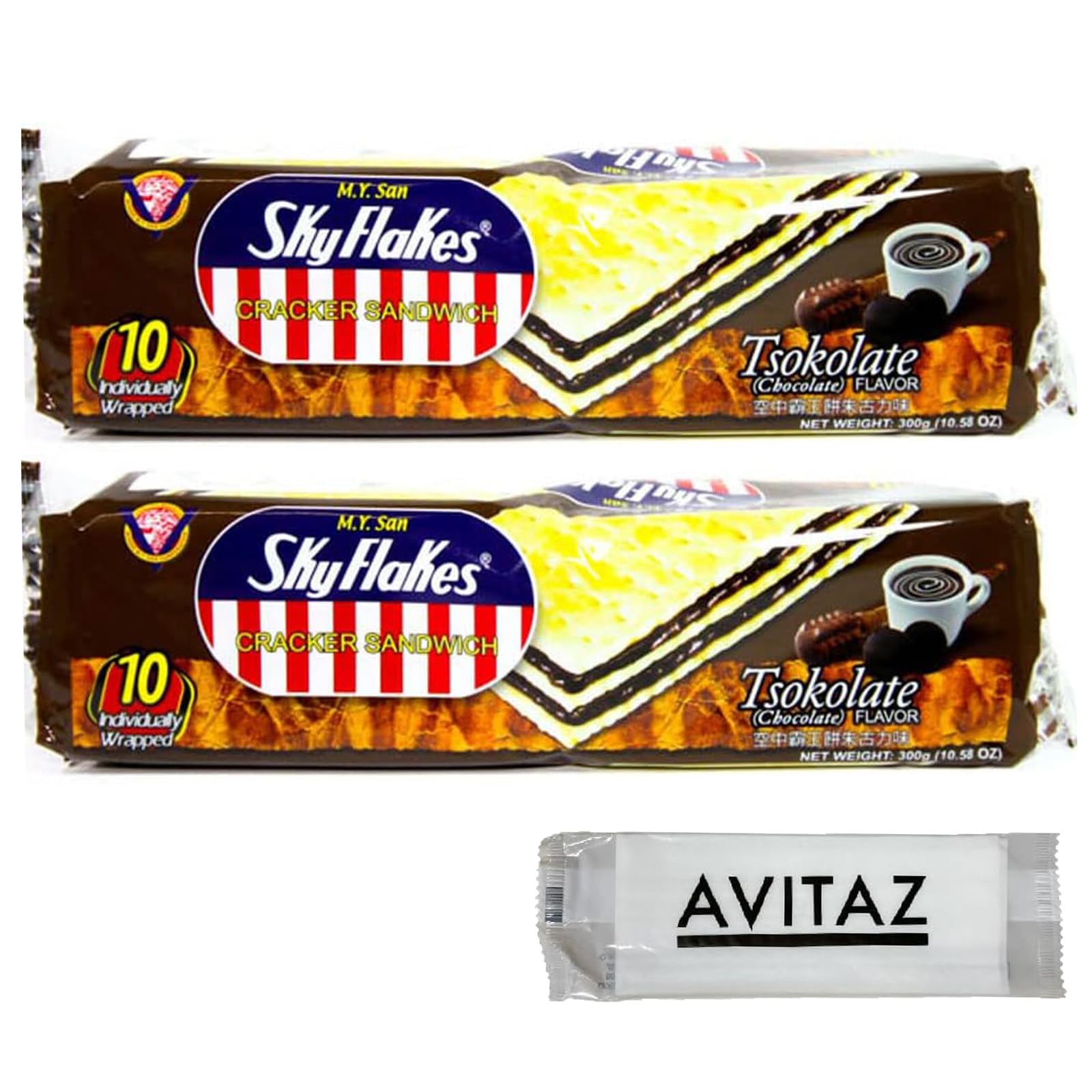 

Шоколадные крекеры Skyflakes Sand Cracker 300 г x 2 шт. MYSan