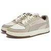 Puma Caven 2.0 Lux Sd Retro Casual Breathable Low-Top Sneakers Unisex Sneakers White Light-Brown 401277-02