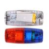 Rotes Blaues LED Schulter-Warnlicht Wasserdichtes Kleines Clip-on Warnlicht Wiederaufladbare Signallichter