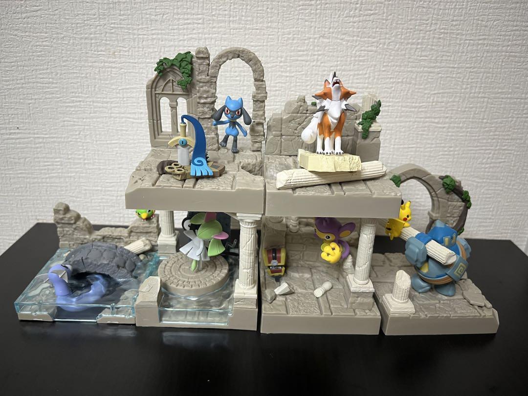 

[USED] Pokemon Diorama Collection: Castle Ruins Complete