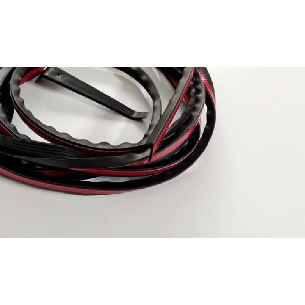 4M/13FT Car Door Seal Strip Rubber Weather Stripping Black V Shaped Rain Dust *1