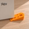 Talos 3D-gedruckter Käse-Türstopper, Rutschfester Türstopper, Stabile Basiskeil, Schützt Wände Möbel, Kreativer Türstopper für Schlafzimmer Wohnzimmer