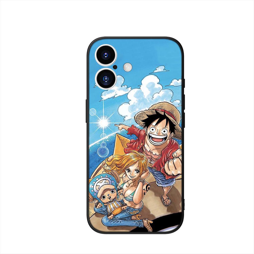 Nami ONE PIECES Roronoa Luffy Zoro Cover Phone Case for Apple iPhone 16 15 14 Plus 13 12 Mini 17 Pro Max + 16E Air 16+ ProMax