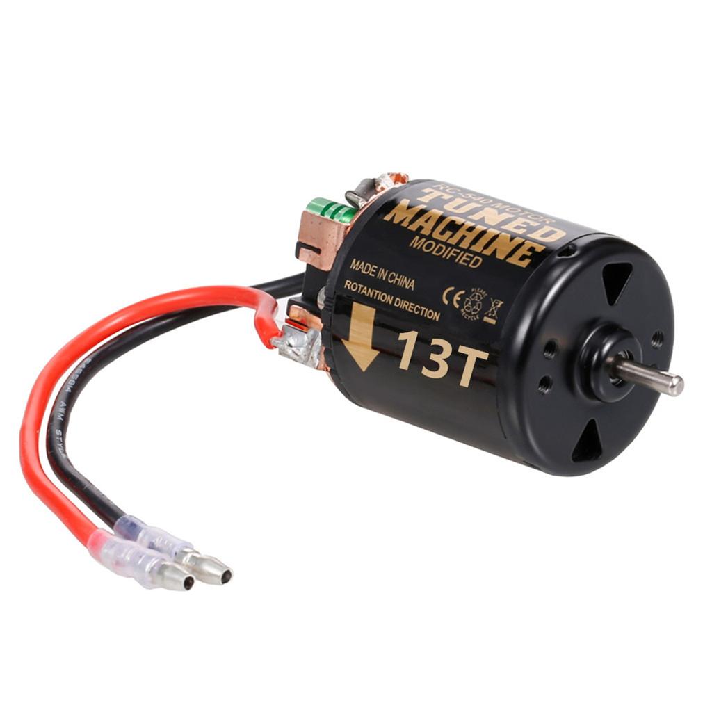 Bürstenmotor, 540 Bürstenmotor 80T Ersatz für Axial SCX10 AXI03007 90046 TRAX4 D90 MST Fernbedienung