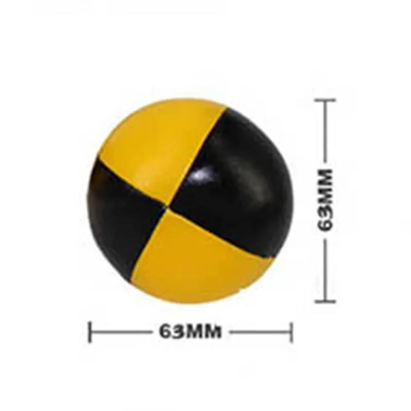 3Pcs Net Set Suit Professional Juggling Ball Acrobatics Toss Ball Educational Toy Children Fun Sports Pu Soft Juggling Ball Toys