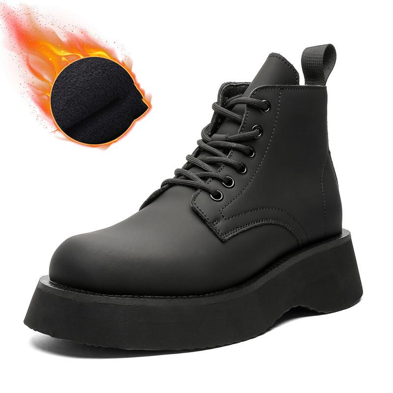 

Английский стиль мужские повседневные деловые офисные ботинки на платформе осенне-зимняя обувь ковбойские ботинки из натуральной кожи модные ботильоны мужские 270