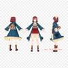 Atelier Rorona L'Alchimista di Arland Atelier Totor Trasferibili a Caldo in Vinile Adesivi Termici da Stirare T-shirt Patch Termici per Decorazione Abbigliamento