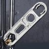 Professional 16 Functions Plumbing Wrench Compacts Design Thickened Aluminum Alloy Bathroom Fixture Installation Tool