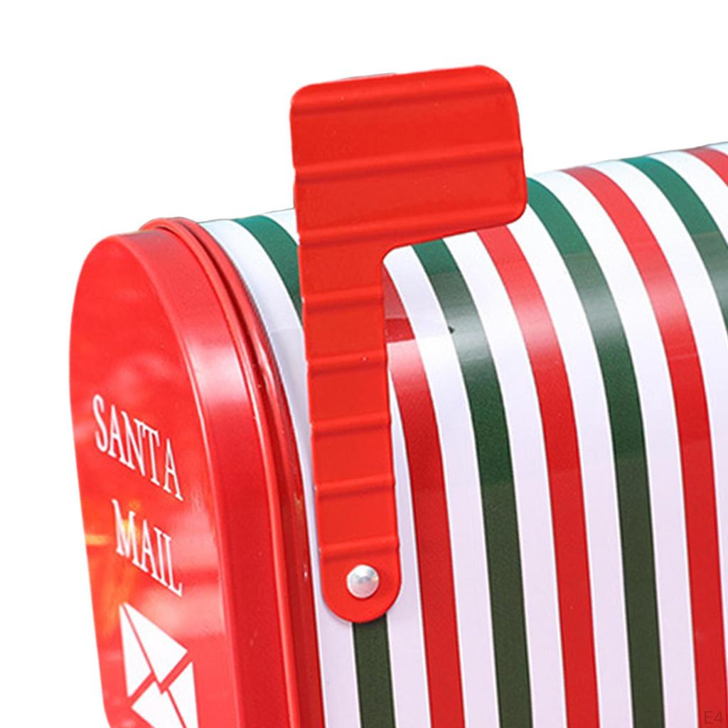 Gift Box Decorative Iron Creative Packaging Christmas Cookie Jar for Party Supplies Great Kids Gifts