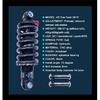 KS EXA Form 291R Αμορτισέρ Ποδηλάτου 125 150 165 mm Ρυθμιζόμενα Πίσω Αμορτισέρ για MTB Ηλεκτρικό Πατίνι Μοτοσυκλέτες Ανταλλακτικά