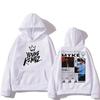 Rapper Myke Towers Tour Hooded Long-sleeved Harajuku Casual Sweatshirt With Hooded Fleece Clothes Sudaderas Hoody