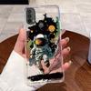 For Motorola Moto E40 / Moto E30 / Moto E20 Case Clear Silicone Jelly Soft TPU Back Cover Cute Rabbit Cat Dinasaur Phone Cases