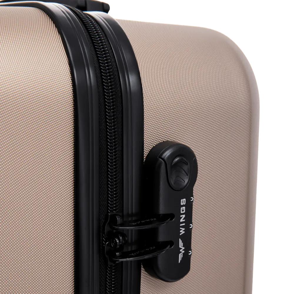 Set of 3 Wings Harrier Champagne Suitcases