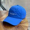 Summer thin quick-drying cap women's light and breathable sports running baseball cap men's treasure blue couple sun hat