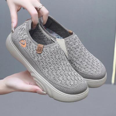Sommer Neue Komfort Casual frauen Schuhe Mode Weiche Sohle Atmungsaktive Aushöhlen Flache Schuhe für Frauen Zapatos De Mujer