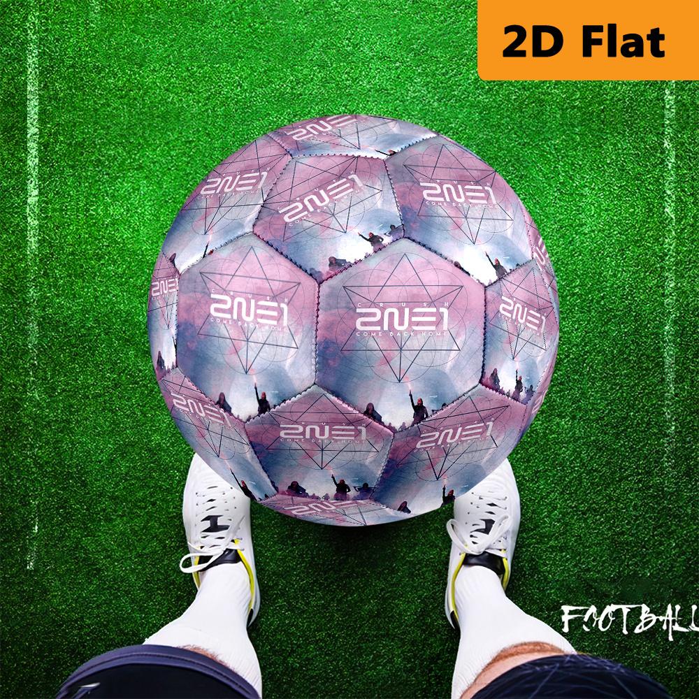 Crush 2NE1: Come Party On Soccer Ball Suitable for Both Training and Competition No. 5 Football Outdoor Sports High Elasticity Training Football