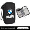 For BMW 3 Car Styling Digital Storage Bag Oxford Cloth Cable Tools Travel Purse For BMW M Sport M2 M3 M4 M5 M6 E46 E90 E60 F10 F20 E87 X3