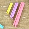 12pcs/set of plastic tools, food storage portable sealing machine clips and snack sealing bags kitchen accessories