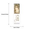 Retro Tarot Cat Bookmark and Notebook Set – 18 Creative Sheets for DIY and Decoration