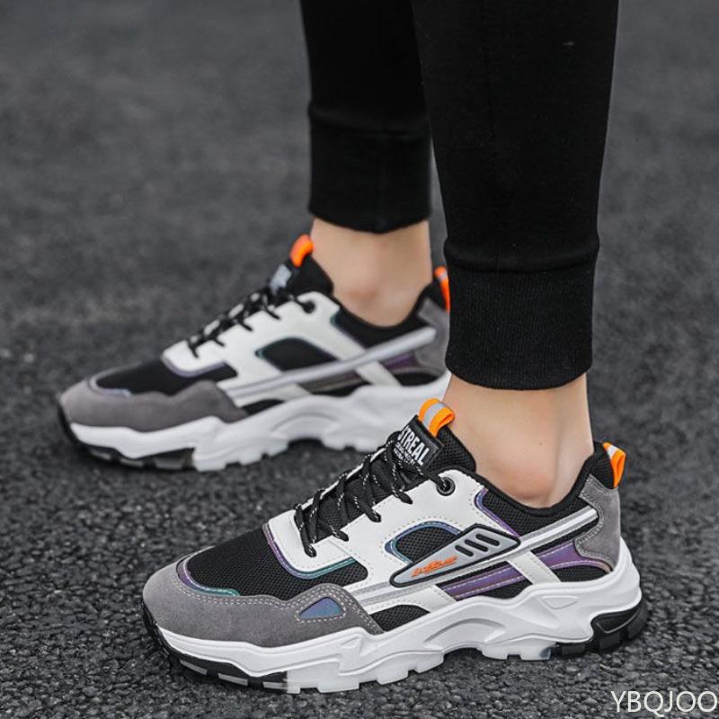 Spring And Autumn Fashion New Men'S Casual Sports Shoes Trendy And Versatile Breathable And Height Increasing Men'S Shoes