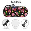 Kirby Copy Abilities Seamless Pattern Shell Eyeglasses Protector Cases Cool Sunglass Case Warp Star Cloud Glasses Pouch