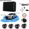 360 View Auto Car Control Box 4 Way Cameras Switch System Reversing Image Camera