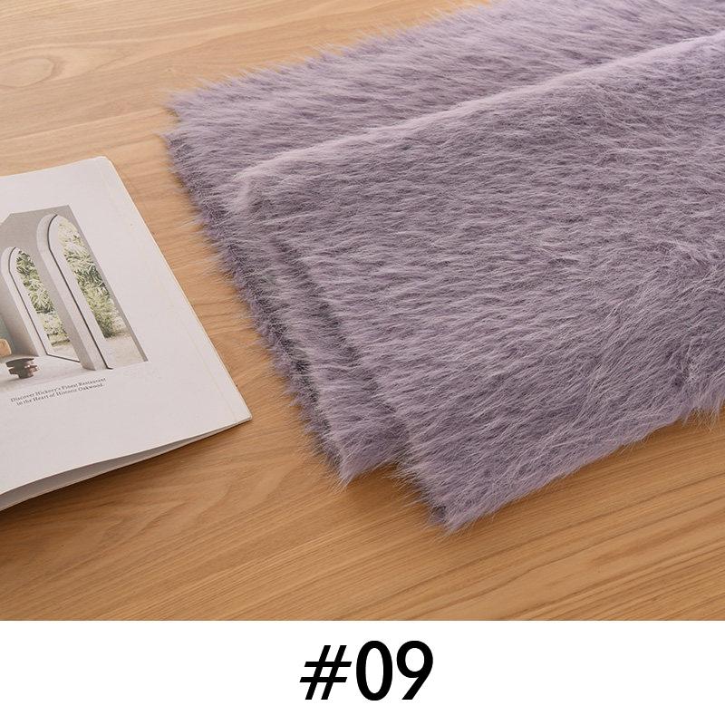 50*160cm Warm Plush Thicken Encryption Fabric 3cm Mohair Fabric DIY Coat Pillow Blanket Plush Toy Clothing Background Display