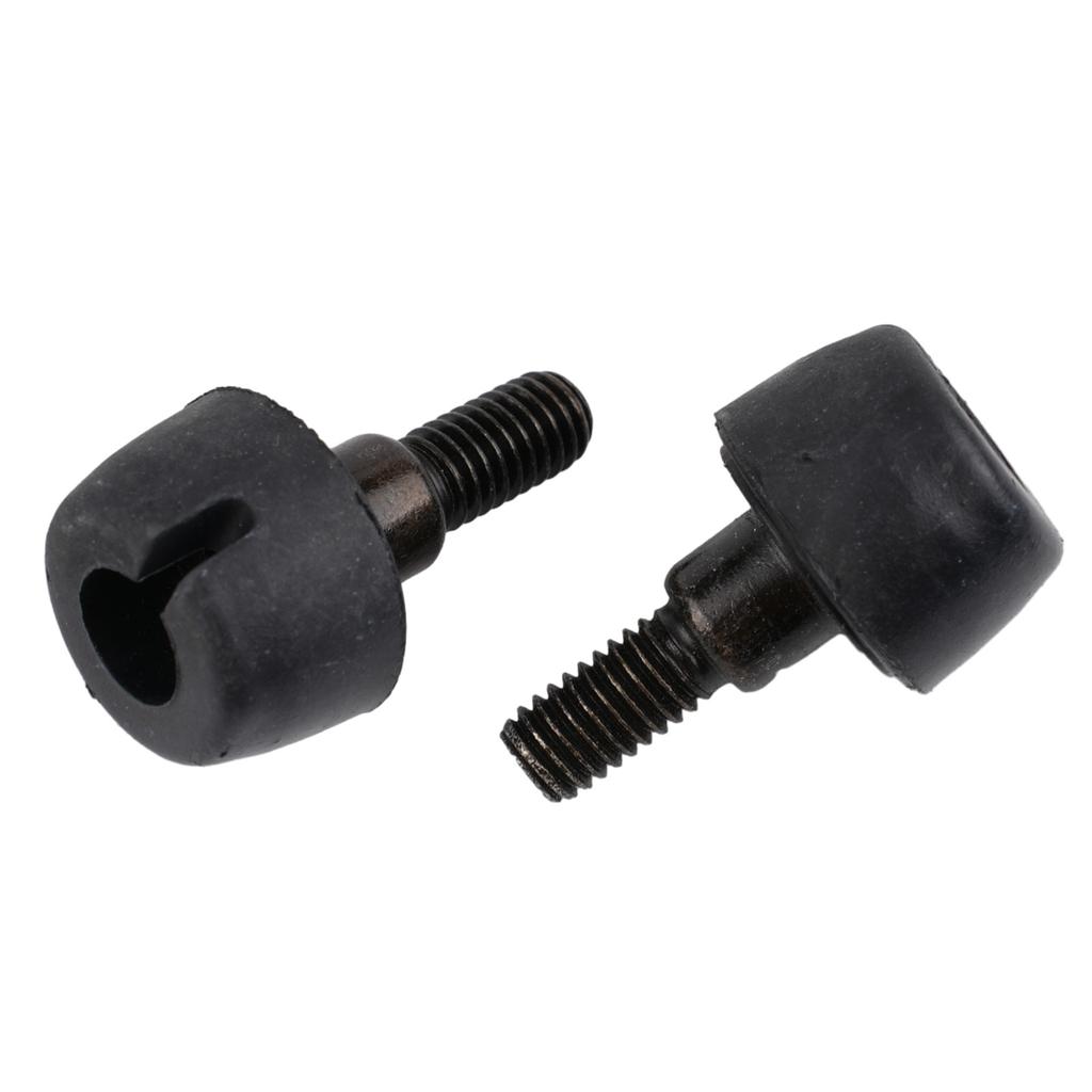 Stop Screw Bumper Clip Rubber Buffer Cap Car Parts Easy Installation Set Accessories Front Rubber BUMPER Black