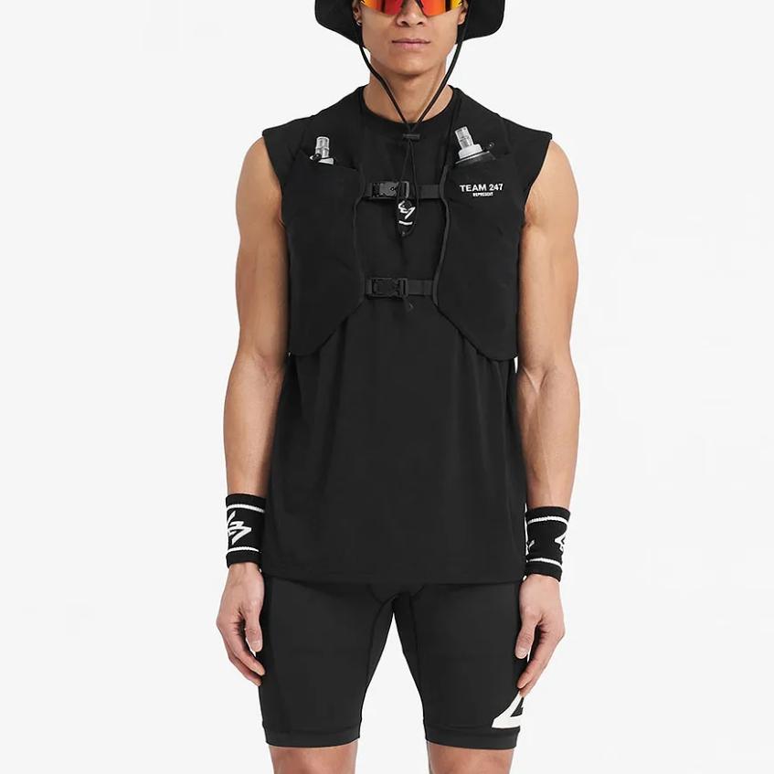 REPRESENT Vests Men's Black Moderate 247M839-01
