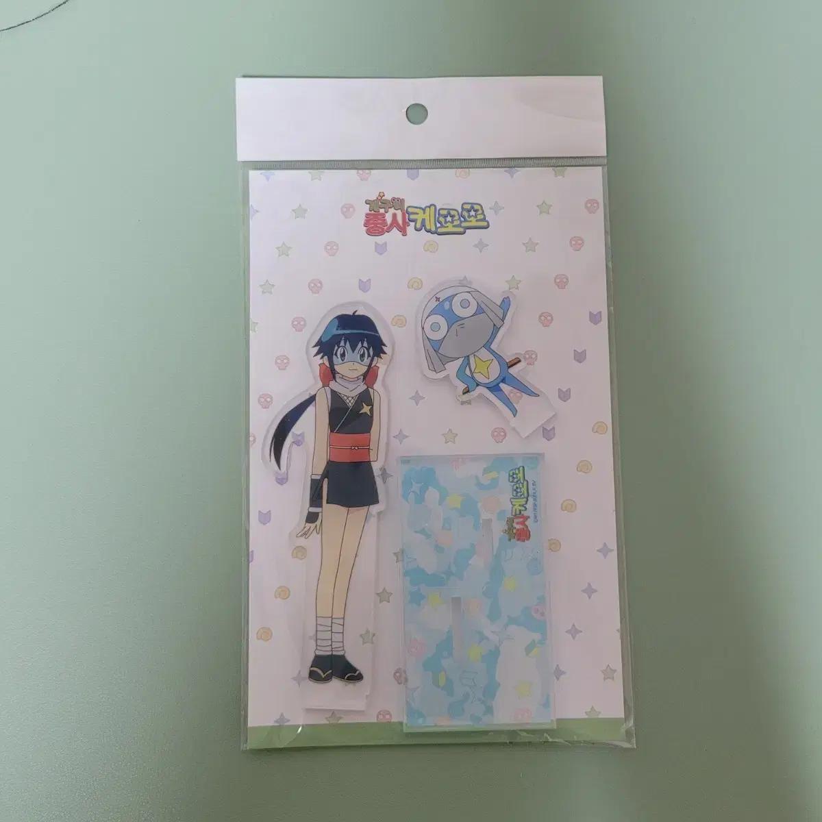 

Акриловая подставка Frog Sergeant Keroro Collaboration Cafe Dororo Sulwha