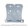 35mm Hinge Hole Opener Door Panel Jig Woodworking DIY Tool Flexible Aluminum Alloy