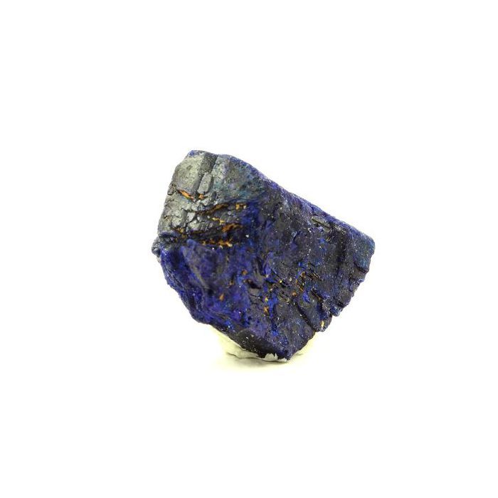 Pierres et Minéraux. Chessylite (Azurite). 16.0 ct. Chessy-les-Mines, France.