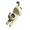 Cute Lazy Bracket Cat Shape Resin Phone Holder Desktop Stand Fixing Mini Portable Multi-functional Holder On Car or Desk Decorat