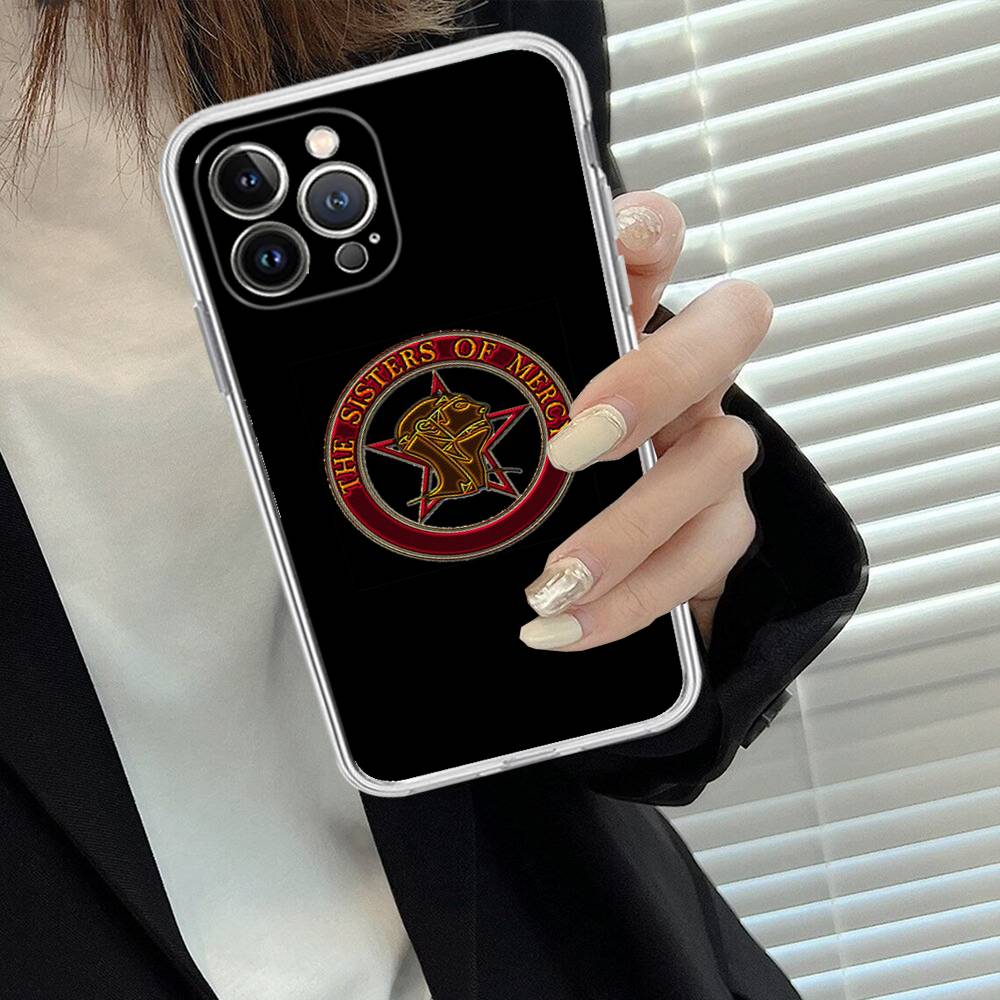 

Чехол для телефона The Sisters Of Mercy Для iPhone 17 16 15 Pro Max 11 12 13 14 Pro Plus Чехол для телефона iPhone 15pro max