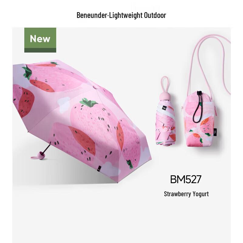 Beneunder UV Protection Five-Fold Sun & Rain Umbrella