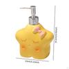 Ceramic Lotion Dispenser with Pump for Liquid Refill Container In Restaurant
