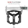 Ultralight Flat MTB Pedals Nylon Bicycle Pedal Bmx Mountain Bike Platform Pedals 3 Sealed Bearings Cycling Pedals For Bicycle