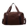 Large Capacity Short Distance Travel Bag Women's Lightweight Outdoor Luggage Storage Leopard Print Gym Bag