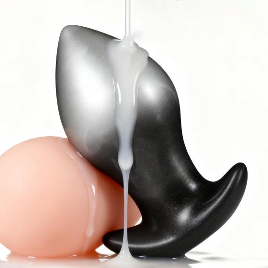 Silicone Anal Plugs Body-Safe Graduated Size Butt Plugs for Beginners Advanced Ergonomic Flexible Reusable Discreet Adult Toy