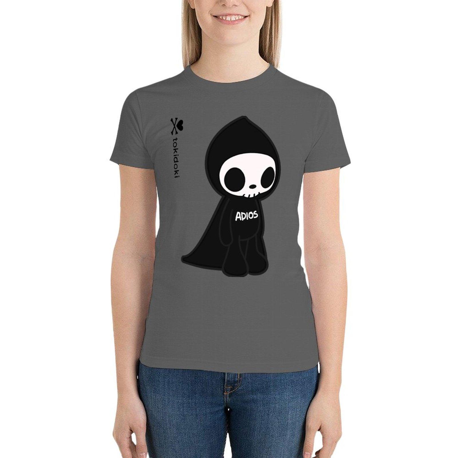 

Футболка Плюс Размер Топы Милые Топы Футболка Платье Для Женщин Плюс Размер L темно-серого