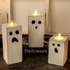 Wooden Candle Holder Base Holy Festival Party Party Decoration Fragrance Candle Holder Table Aromatherapy Tea Lamp Craft Ornament