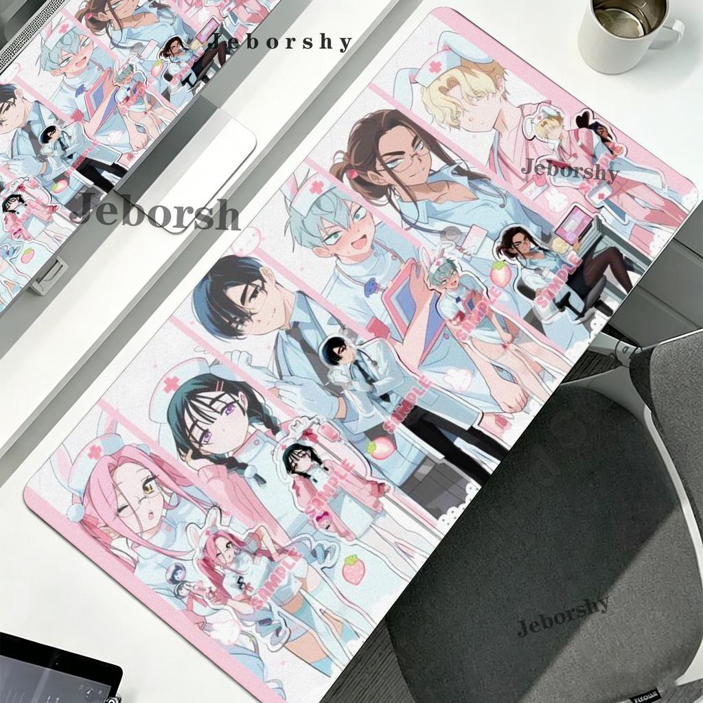Mouse Pad Anime Gaming Mousepad AAliens Stage Mizi Till Ivan Sua Luka Hyuna Mousepad Xl Keyboard Pad NonSlip Computer Desk Mat