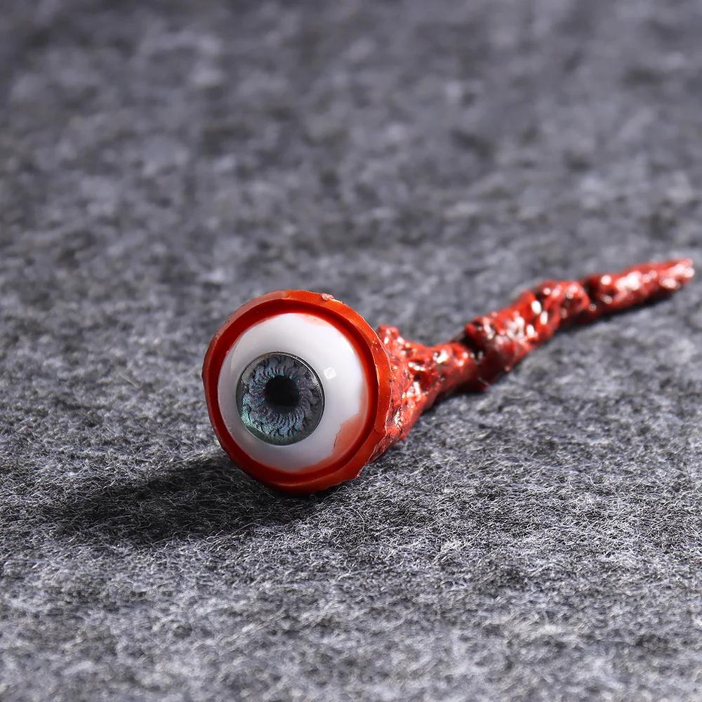 1-3pcs Decorative Role-playing Party Costumes Props Creative Halloween Atmosphere Rendering Eyeball Props Bloody Eyeball Props 1pcs