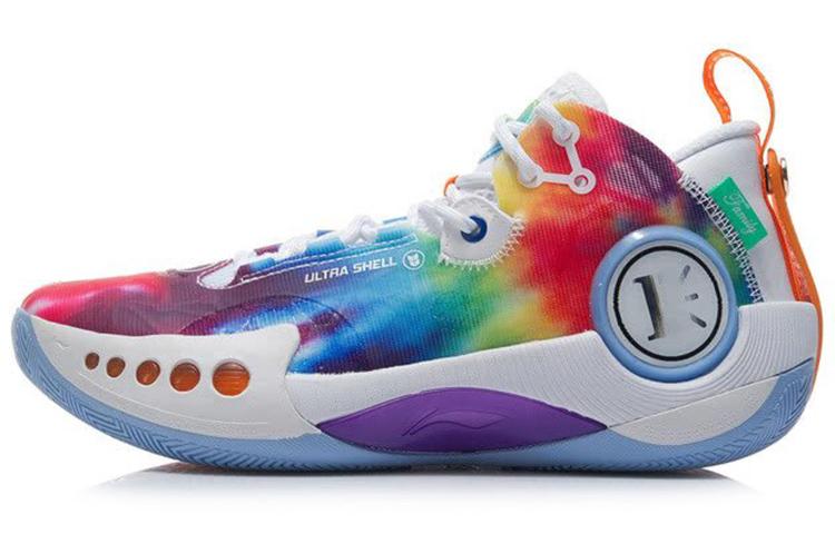 Li Ning Shadow 3 Текстиль, Синтетическая кожа, TPU Амортизация Скользкая Подошва Износостойкая Низкие Баскетбольные Кроссовки ABPR049-8 40