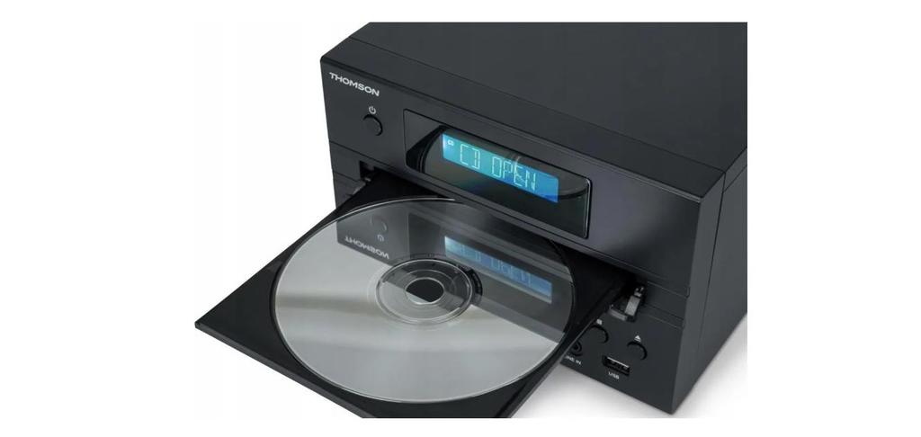 Thomson MIC123BT - mikrowieża z Bluetooth, CD, USB, FM, Thomson