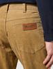 Pantaloni a Coste Dritti Wrangler Texas Slim Tigers Classic Beige W32 L32