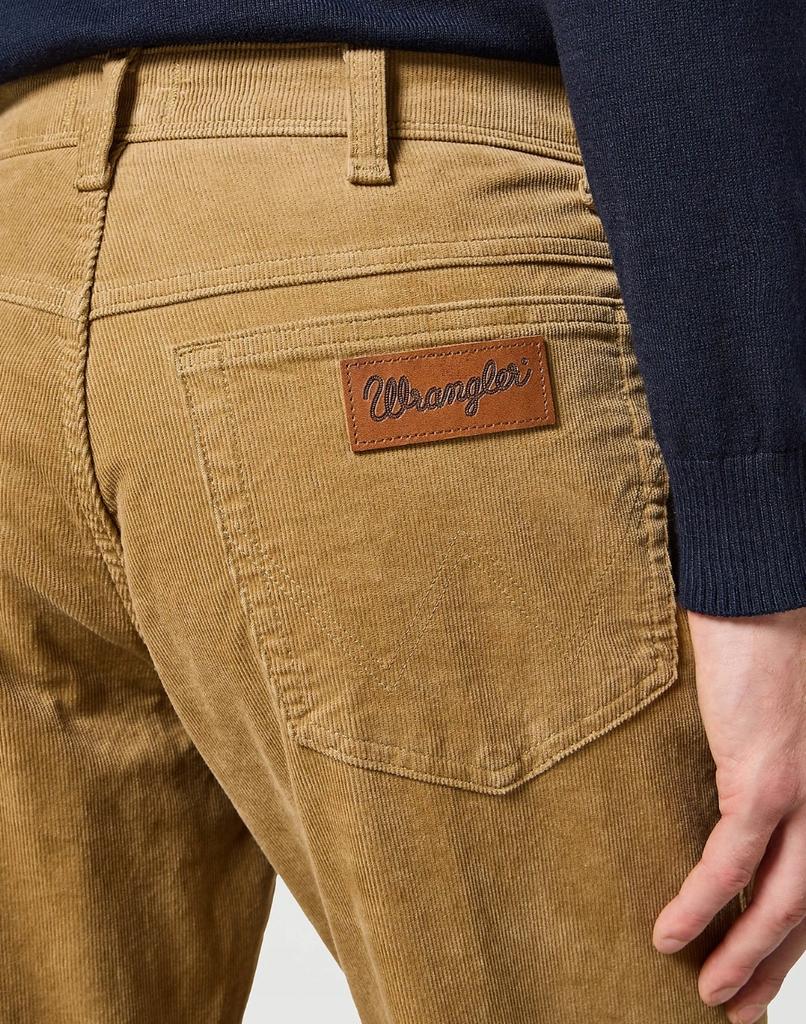 Pantaloni a Coste Dritti Wrangler Texas Slim Tigers Classic Beige W32 L32