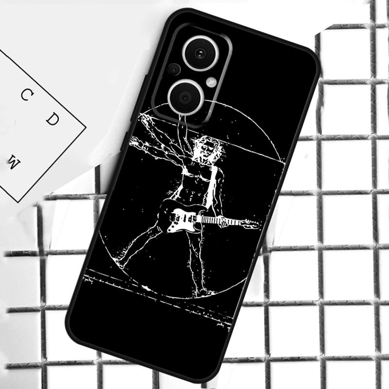 Rock Roll Skull Phone Case For OPPO Reno 13F 13 12 11 14 F 10 Pro 8T 7 8 Lite OPPO Find X9 X6 X5 X8 Pro Cover